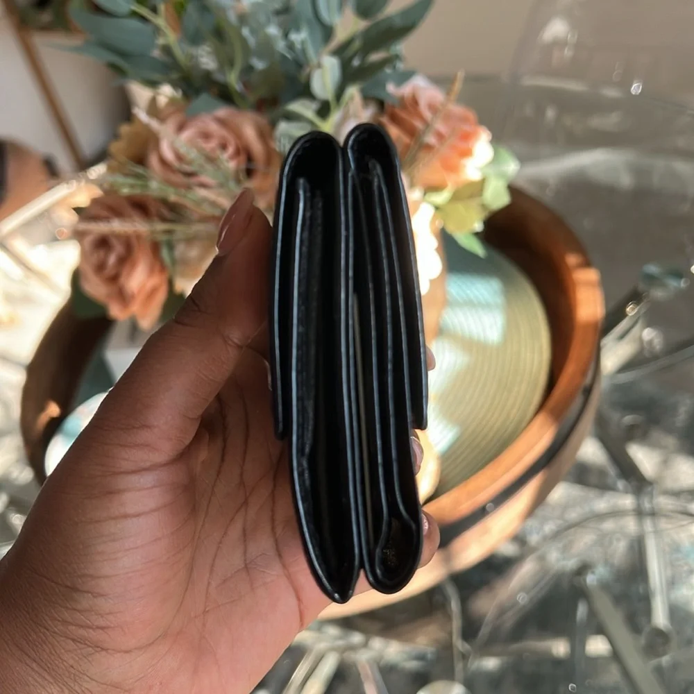 Authentic patent leather Chanel wallet